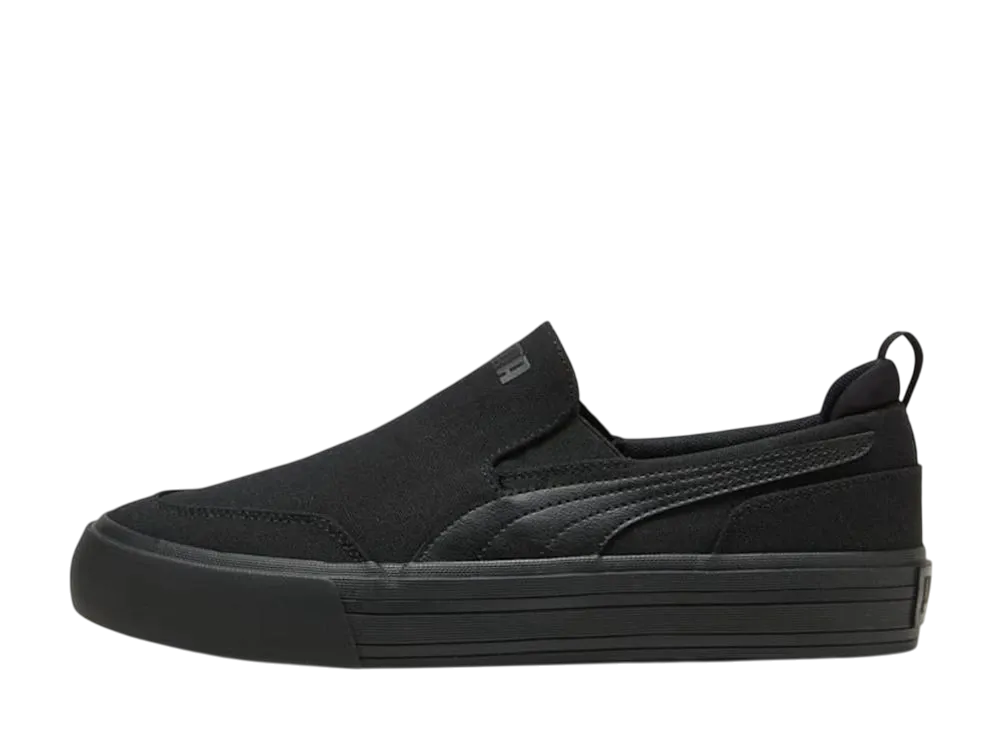 プーマ コートクラシック バルク スリッポン "プーマブラック/プーマブラック"