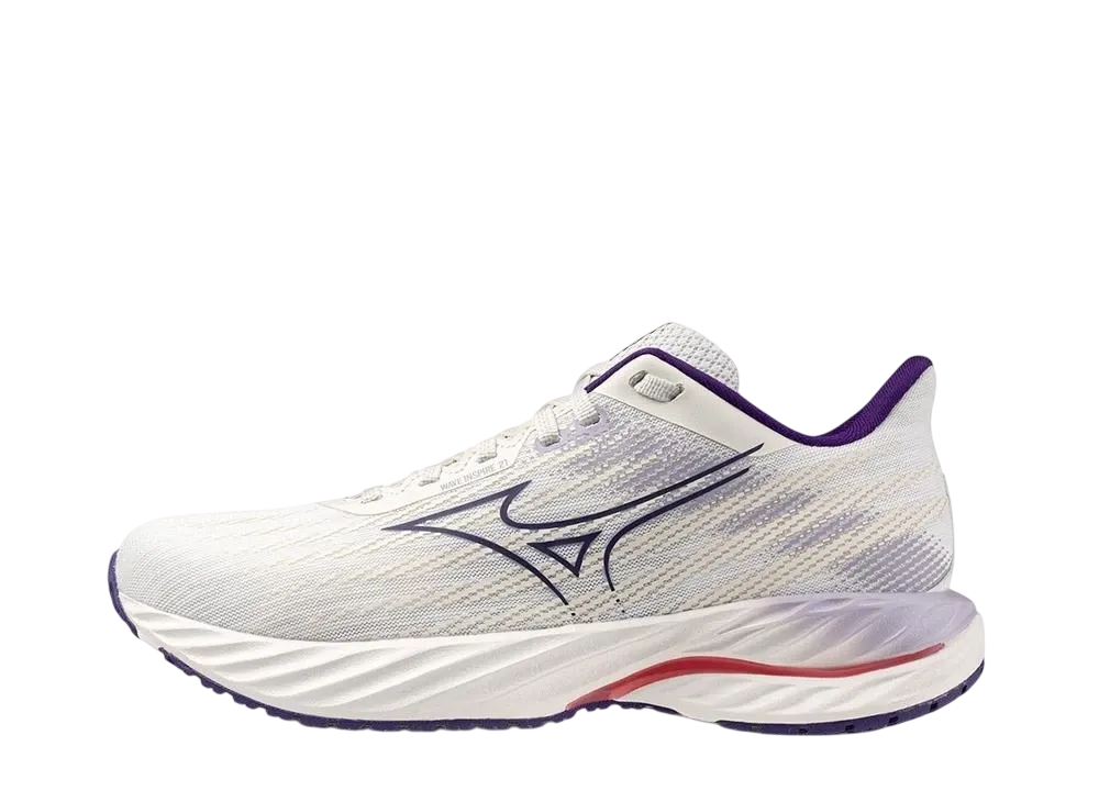 ミズノ ウィメンズ ウエーブインスパイア21 "ホワイト/パープル/ピンク"