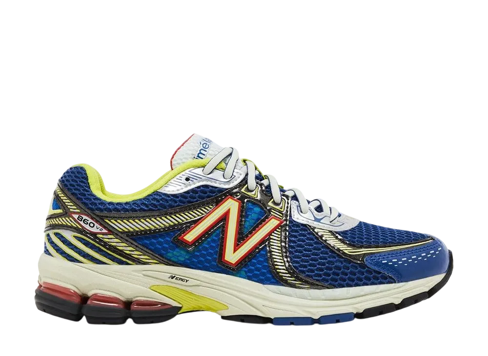 Aime Leon Dore × New Balance 860V2 "Blue/Yellow"