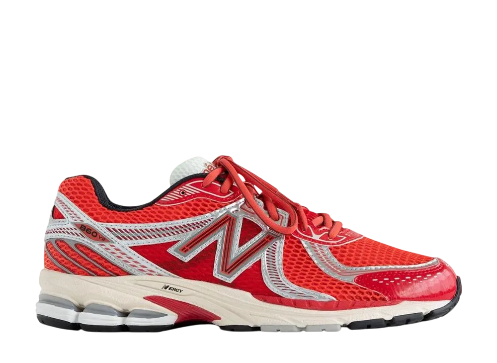 エメレオンドレ × ニューバランス 860V2 "レッド/グレー"