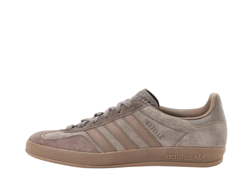 アディダスオリジナルス ウィメンズ JS ガゼル インドア "チャコール"