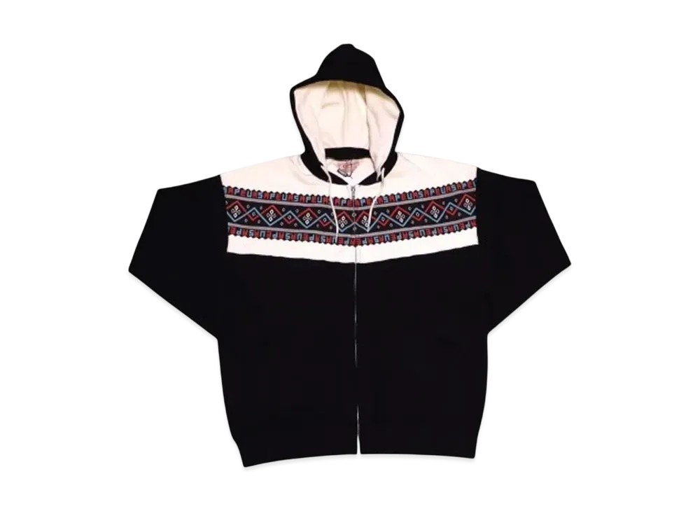 SAPEur SNVG Snow Pattern Sweat Set Up "Black"