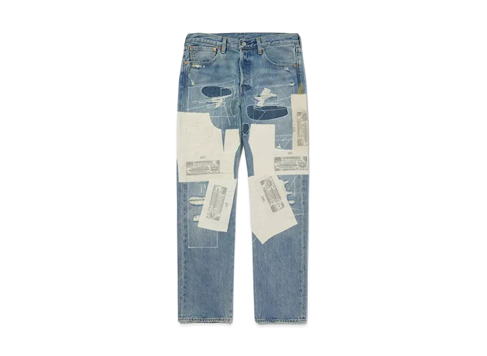 LEVI'S Slake Collection 501 Jeans Empty Your Pockets "Midium Indigo"