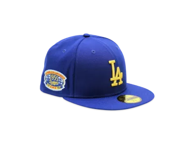 NEW ERA x THE CAP 'Tokyo Series 02' 59Fifty Los Angeles Dodgers "Dark Royal/Gold"