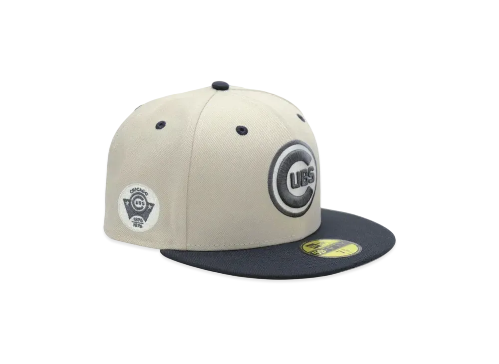 NEW ERA x THE CAP 'Tokyo Series 02' 59Fifty Chicago Cubs "Stone/Dark Graphite"