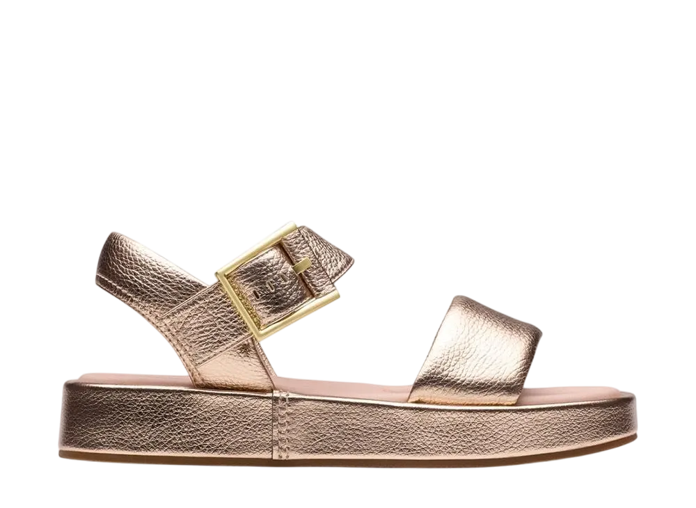 Clarks Women's Alda Strap "Copper Metallic"