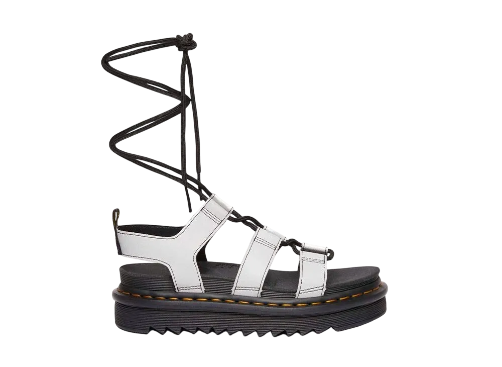 ドクターマーチン ウィメンズ ナルティラ サンダル "ミストグレー"