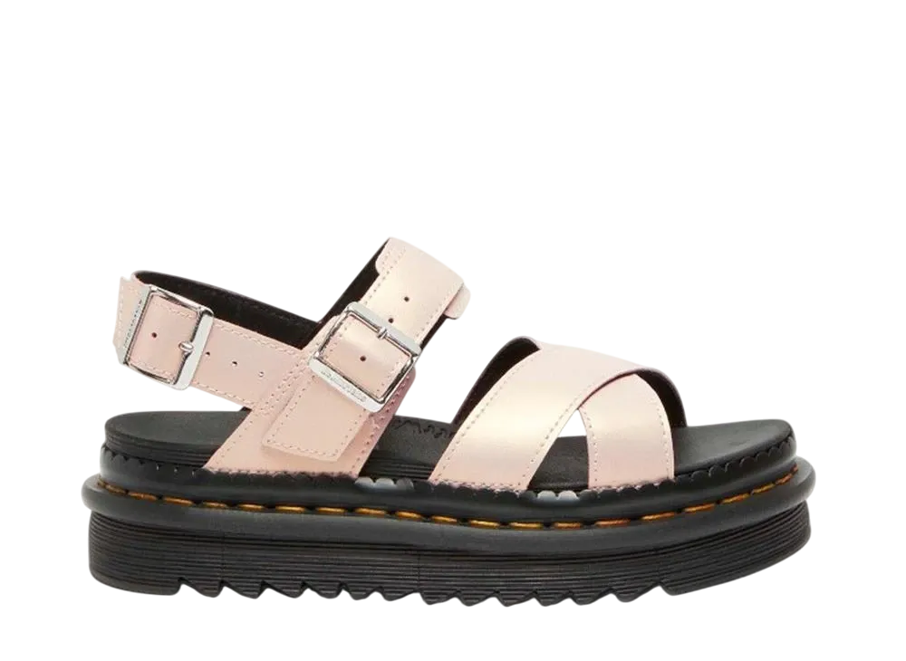 Dr.Martens Women's Voss 2 Sandal "Powder Pink/Gold"