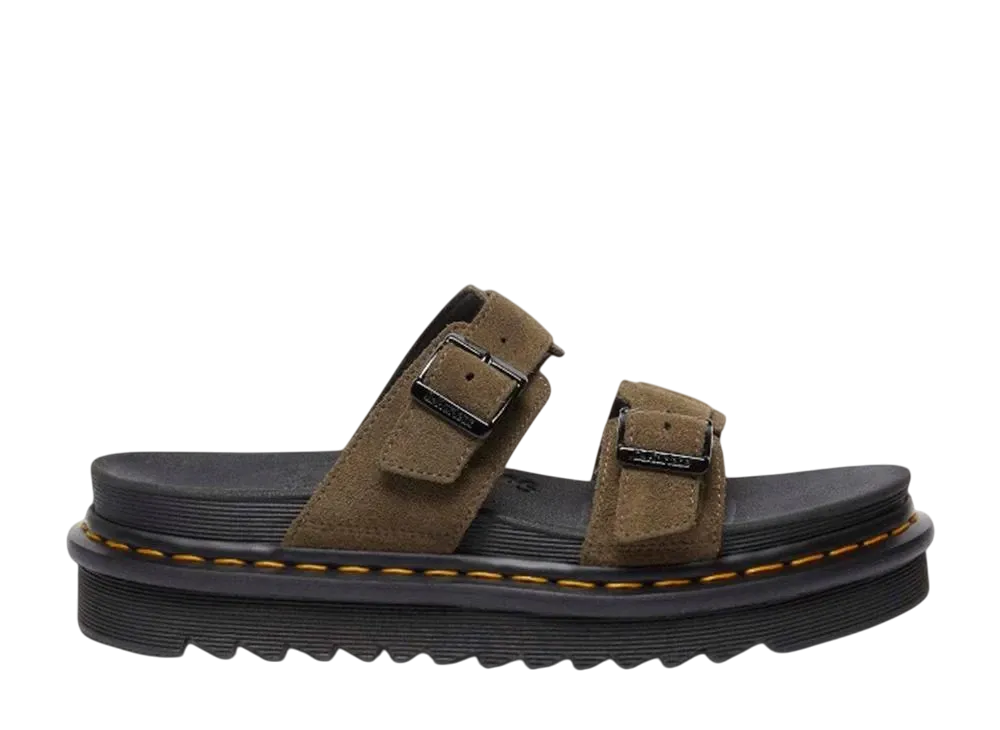 ドクターマーチン マイルス スライド サンダル "DMSオリーブ"