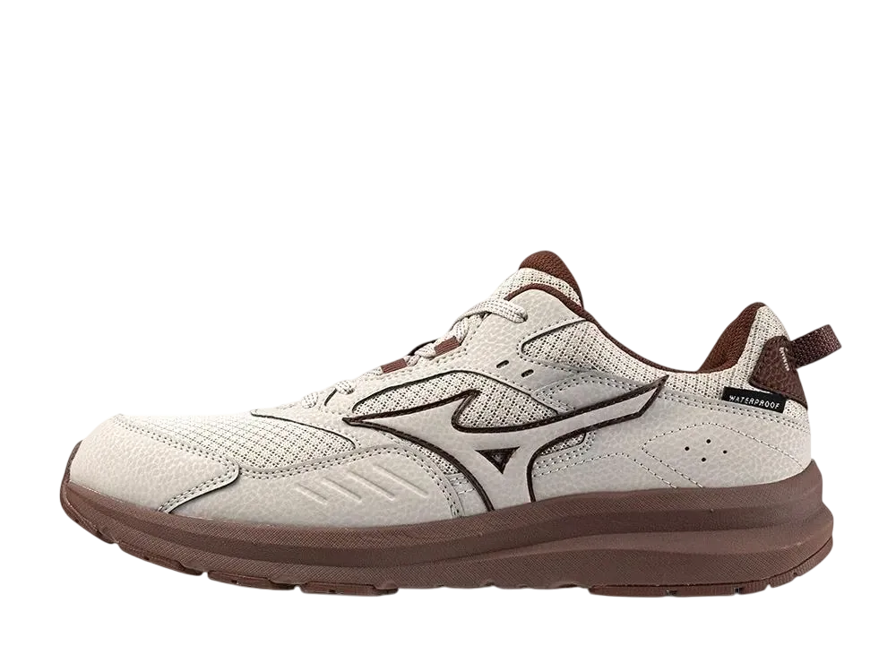 ミズノ ウエーブフリーライド ウォータープルーフ SW "ベージュ"