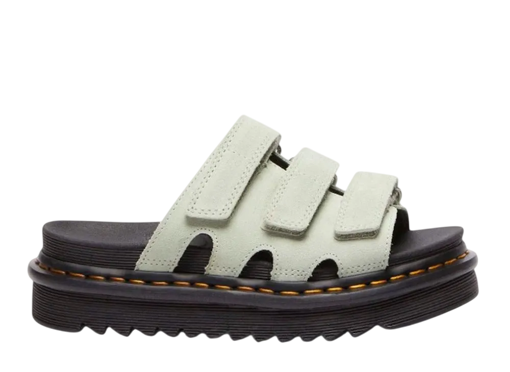 ドクターマーチン レイン スライド サンダル "セージグリーン"