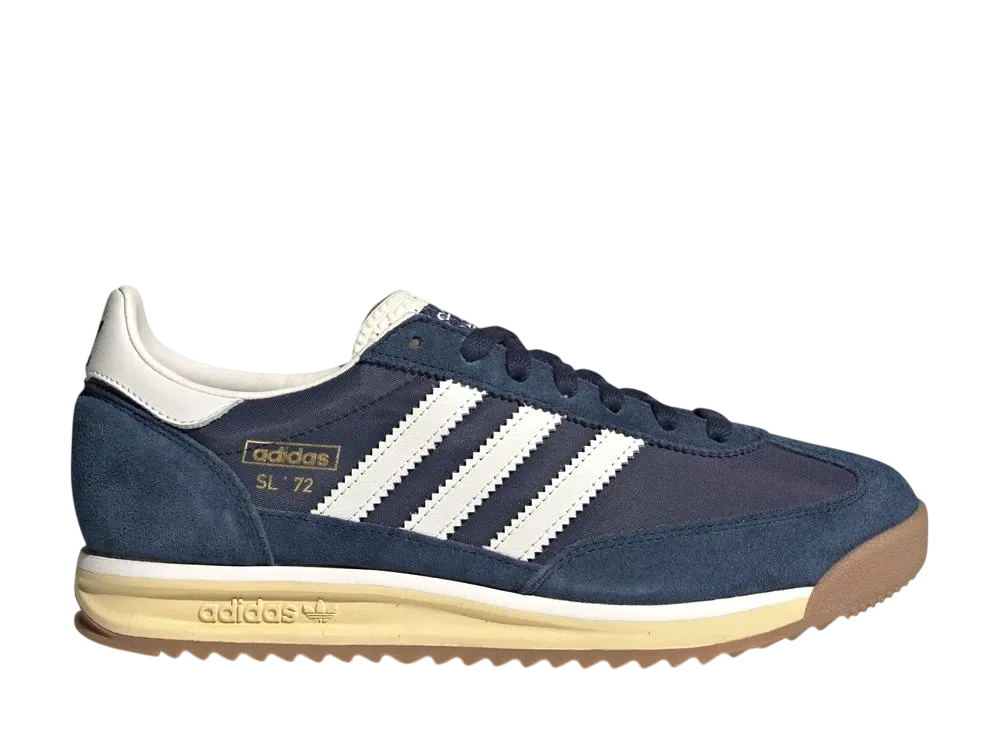 adidas SL72 RS "Collegiate Navy/Cloud White/Almost Yellow"