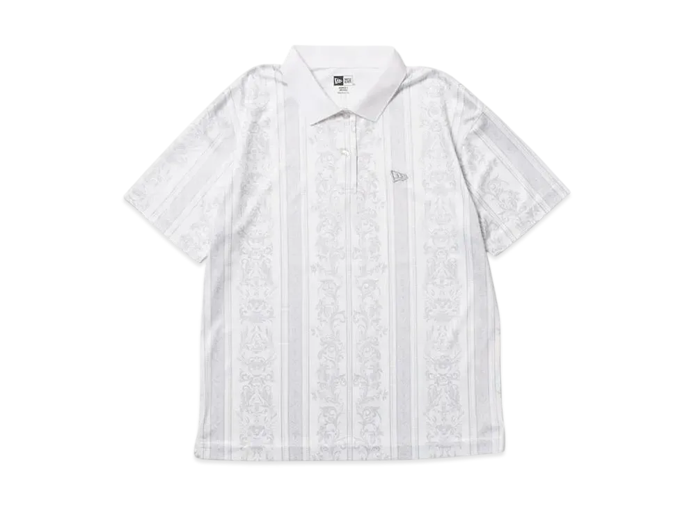 NEW ERA Golf Women's Short Sleeve Kanoko Tech Polo Shirt Bandana "White"