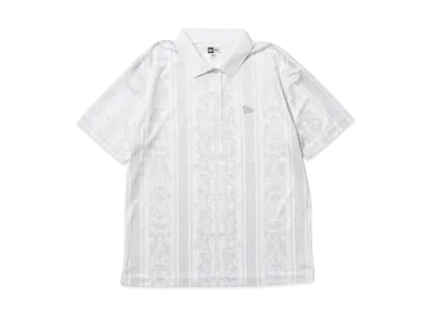 NEW ERA Golf Women's Short Sleeve Kanoko Tech Polo Shirt Bandana "White"