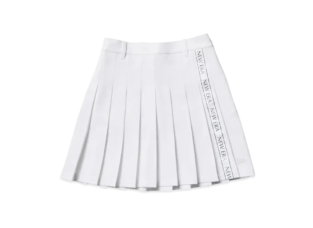 NEW ERA Golf Women's Pleats Sskirt Vertical Logo "White"