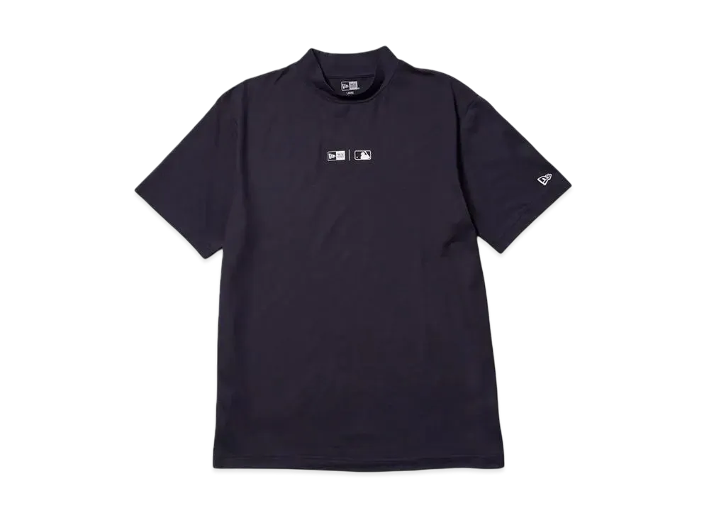 NEW ERA Golf Short Sleeve Kanoko Mid-Neck T-Shirt New York Yankees "Navy"