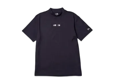 NEW ERA Golf Short Sleeve Kanoko Mid-Neck T-Shirt New York Yankees "Navy"