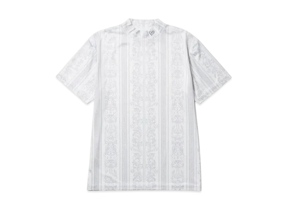 NEW ERA Golf Short Sleeve Kanoko Mid-Neck T-Shirt Bandana All Over "White"
