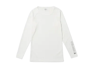 NEW ERA Golf Long Sleeve Crewneck Undershirt "White"