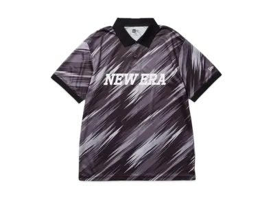 NEW ERA Golf Short Sleeve Kanoko Polo Shirt Palm Leaf Camo "Black"