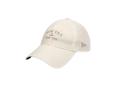 NEW ERA Golf Women's 9Twenty Long Visor Linen Dungaree "Ivory"