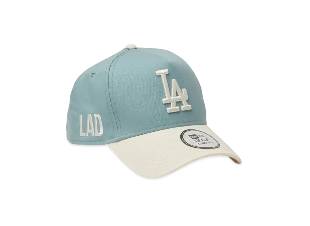 NEW ERA Golf 9Forty A-Frame MLB 2-Tone Los Angeles Dodgers "Beach Kiss Blue/Chrome White"