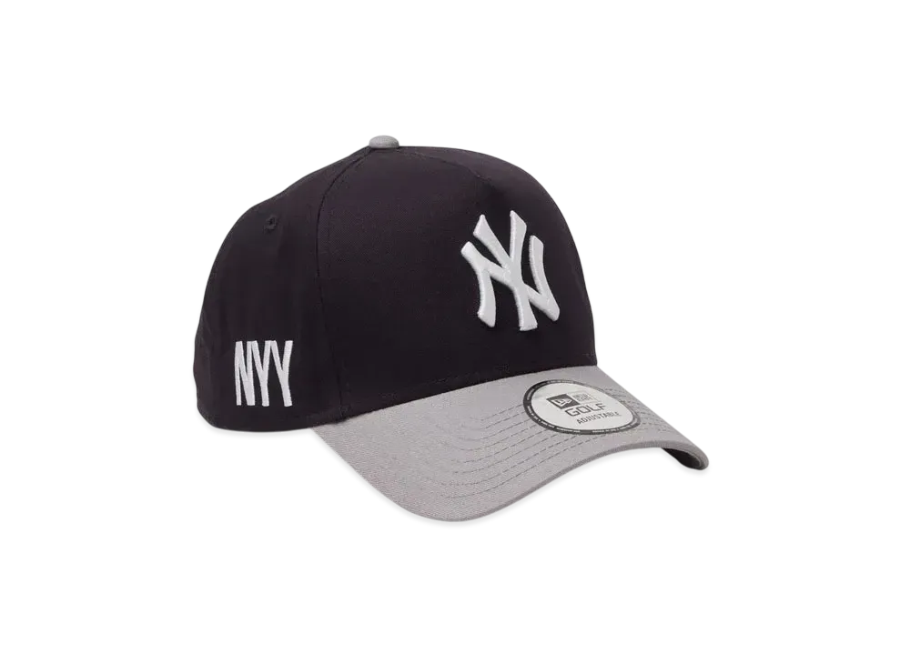 NEW ERA Golf 9Forty A-Frame MLB 2-Tone New York Yankees "Navy/Gray"