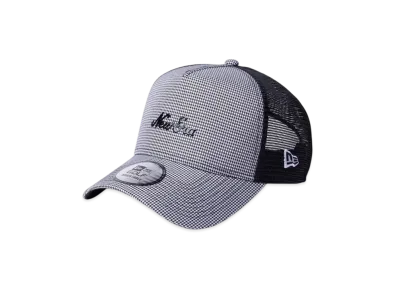 NEW ERA Golf 9Forty A-Frame Tracker Houndstooth "Black"