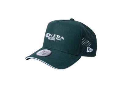 NEW ERA Golf 9Forty A-Frame Diamond Era Laser Performed "Dark Green"
