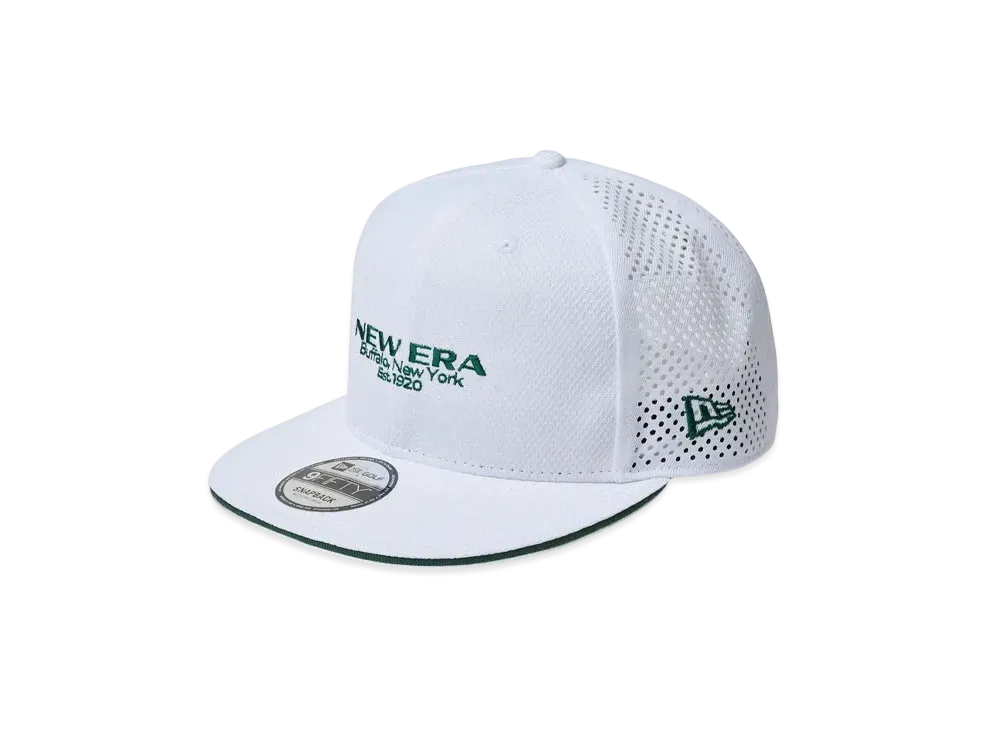 NEW ERA Golf 9Fifty Diamond Era Laser Performed "White"
