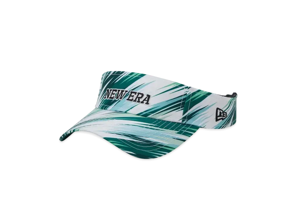 NEW ERA Golf Sun Visor Palm Leaf Camo "Green Camo"