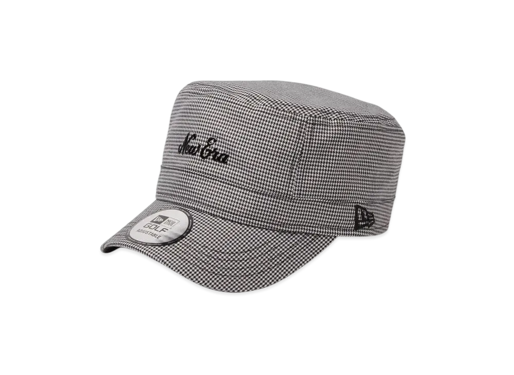 NEW ERA Golf WM-01 Adjustable Houndstooth "Black"