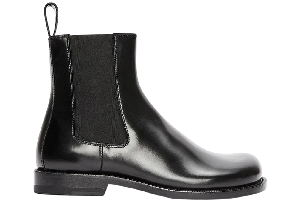 LOEWE Campo Chelsea Boot in Brushed Calfskin "Black"