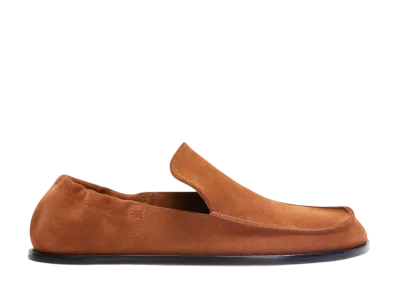 LOEWE Flex loafer in suede "Chocolate"