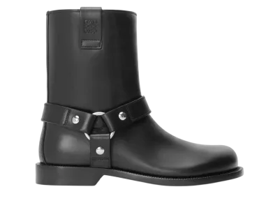 LOEWE Campo Biker boot in calfskin "Black"