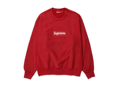 Supreme Washed Box Logo Crewneck ブラウン(Supreme Washed Supreme Washed Box Logo Crewneck ブラウン(Supreme Washed