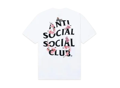 ANTI SOCIAL SOCIAL CLUB Kkotch USA Made S/S Tee "White"