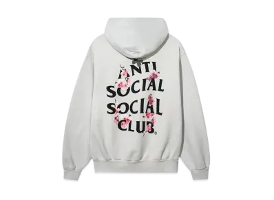 ANTI SOCIAL SOCIAL CLUB Kkotch USA Made Hoodie "Heather Grey"