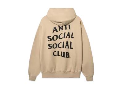 ANTI SOCIAL SOCIAL CLUB Mind Games USA MADE Made Hoodie "Tan"