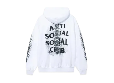 ANTI SOCIAL SOCIAL CLUB Anguish USA MADE Made Hoodie "White"