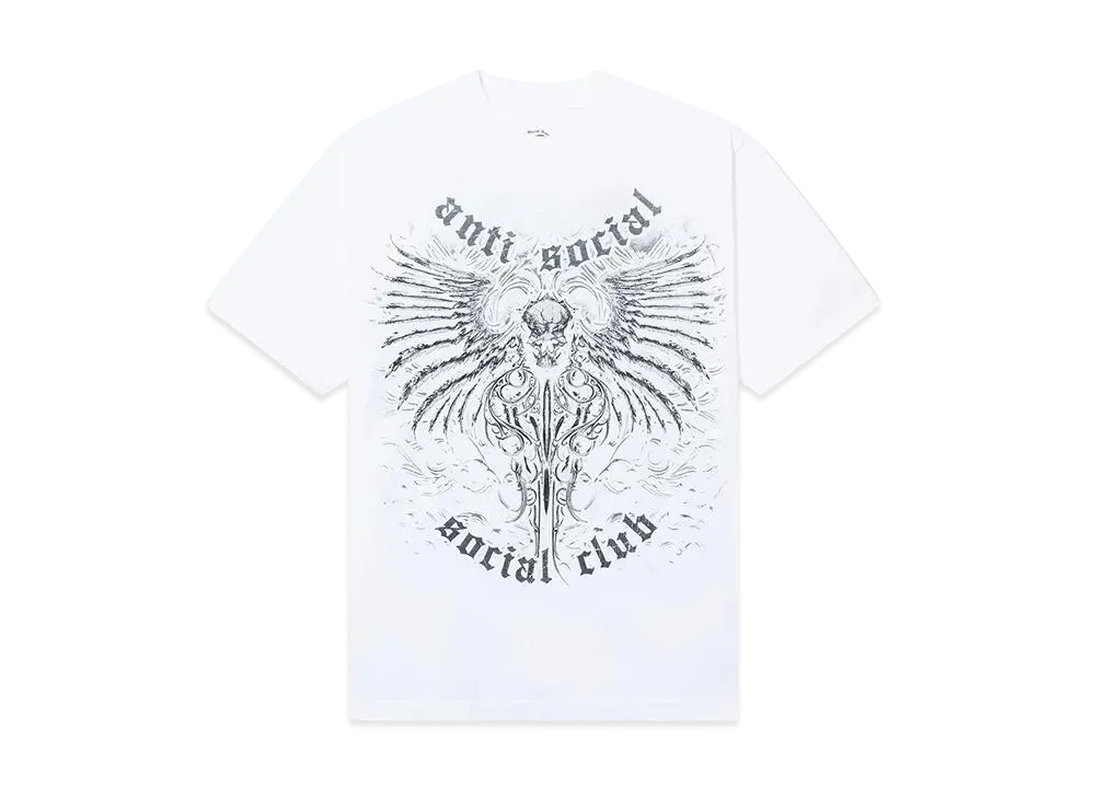 ANTI SOCIAL SOCIAL CLUB Sympathy USA Made S/S Tee "White"