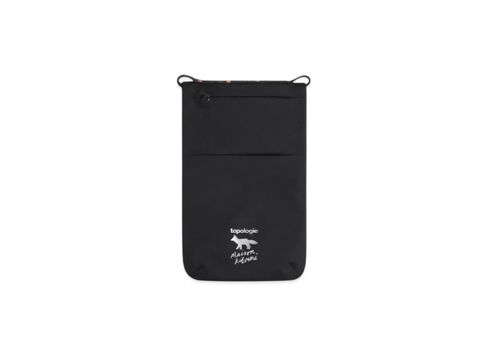 Maison Kitsune x Topologie Phone Sacoche "Black"