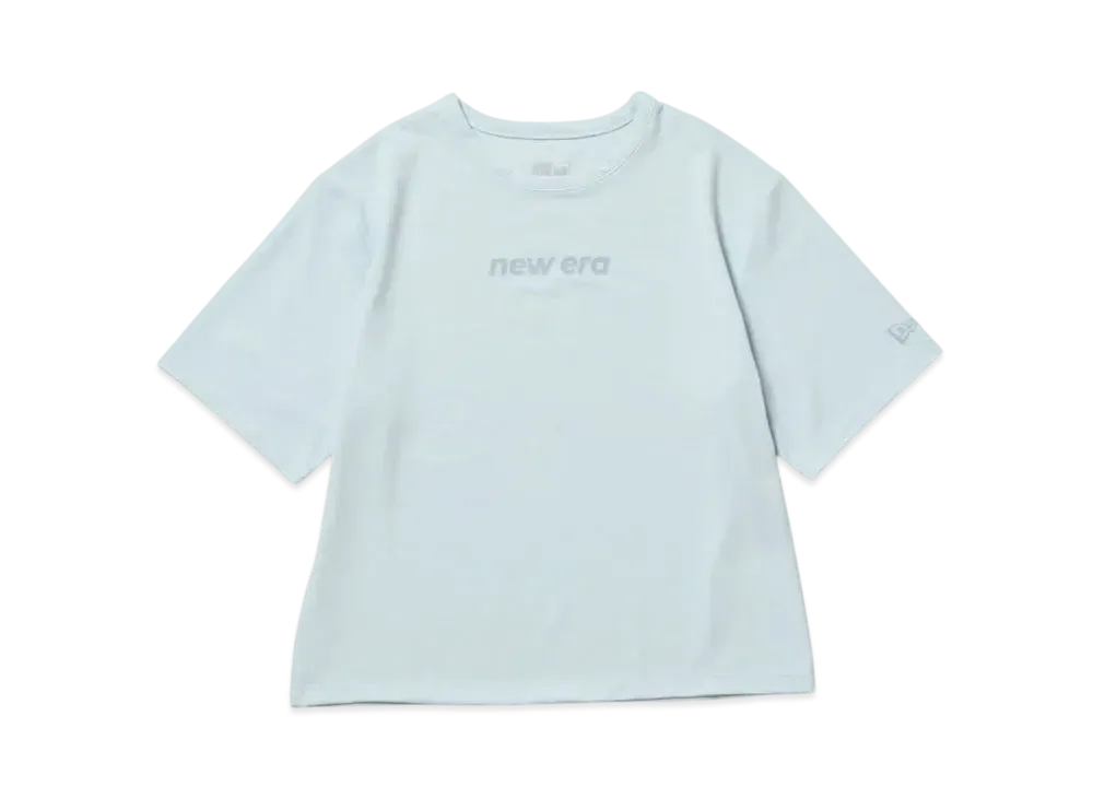 NEW ERA Performance Apparel Women's Short Sleeve Tech Short T-Shirt "Misty Blue"