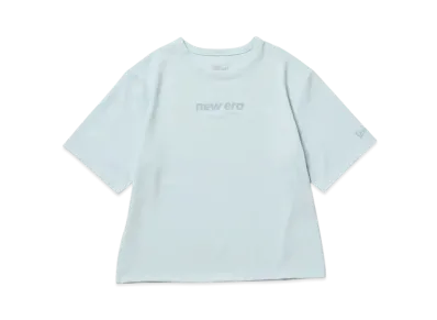 NEW ERA Performance Apparel Women's Short Sleeve Tech Short T-Shirt "Misty Blue"