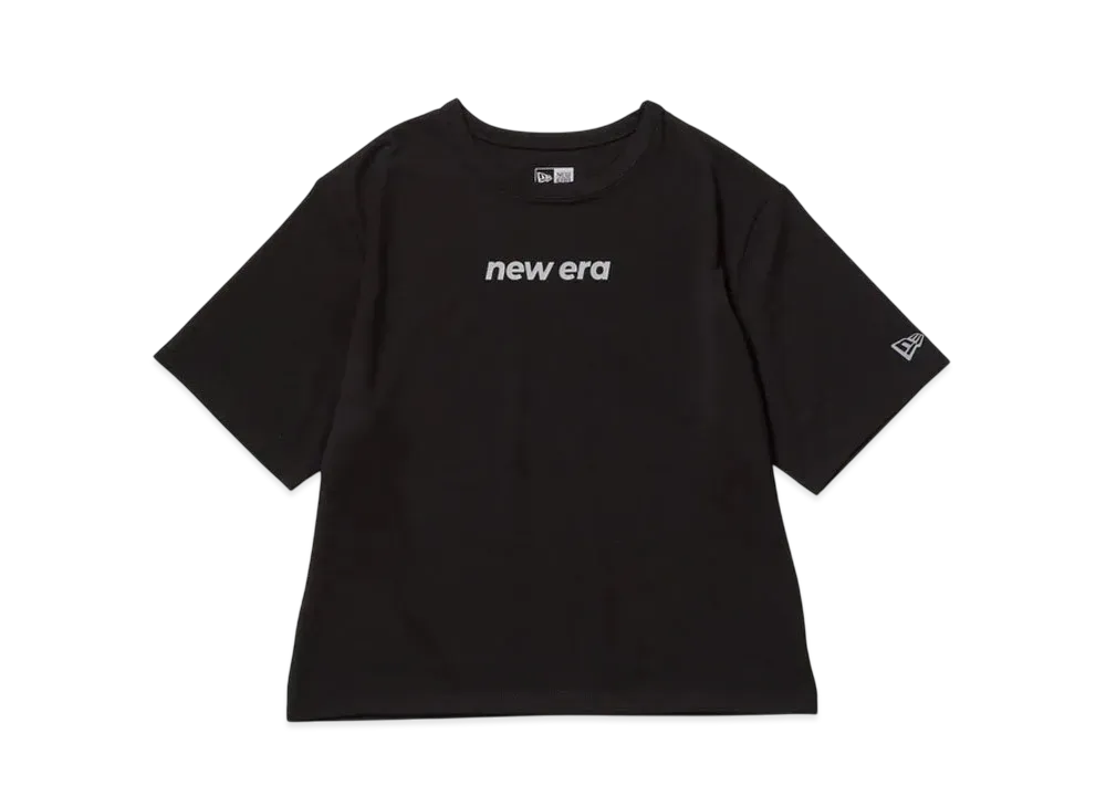 NEW ERA Performance Apparel Women's Short Sleeve Tech Short T-Shirt "Black"