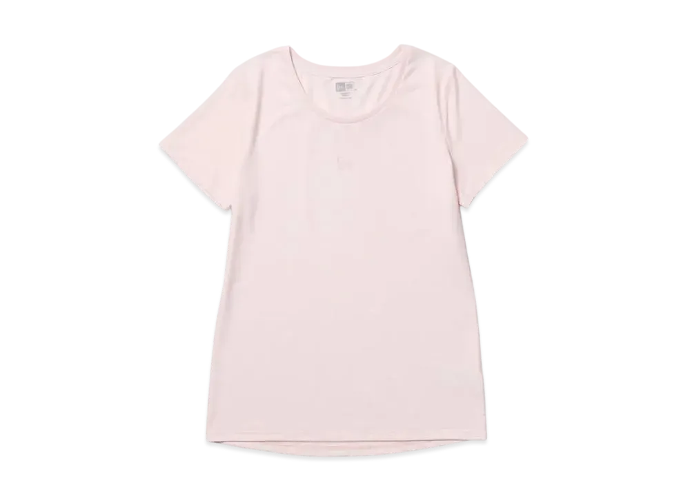 NEW ERA Performance Apparel Women's Short Sleeve Tech Mid-Length T-Shirt "Light Pink"