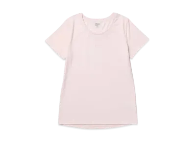 NEW ERA Performance Apparel Women's Short Sleeve Tech Mid-Length T-Shirt "Light Pink"