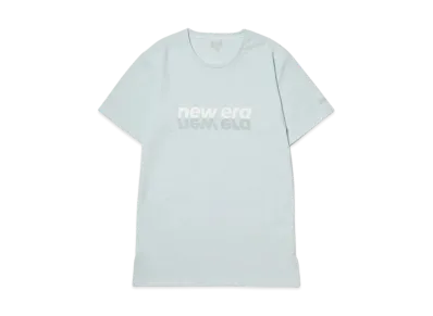 NEW ERA Performance Apparel Women's Short Sleeve Tech Long Length T-Shirt "Misty Blue"