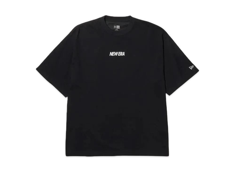 NEW ERA Performance Apparel Short Sleeve Oversized Performance T-Shirt Ovarlap Logo "Black"