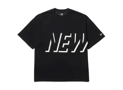 NEW ERA Performance Apparel Short Sleeve Oversized Performance T-Shirt Shadow Wordmark "Black"